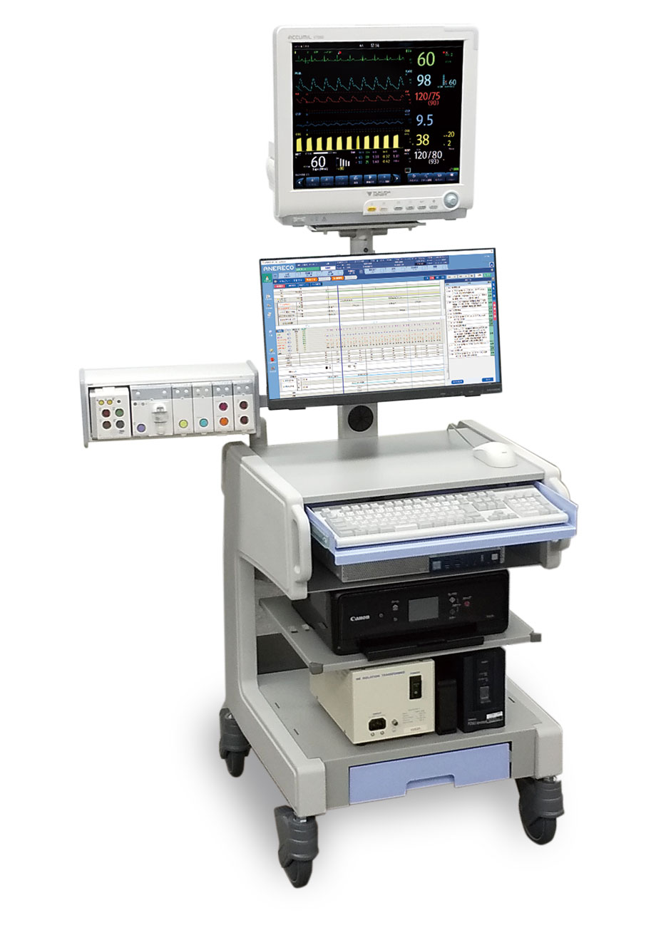 電子麻酔表記録装置 ANERECO AR-U950